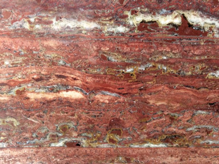 Lastra di Travertino Rosso Persiano